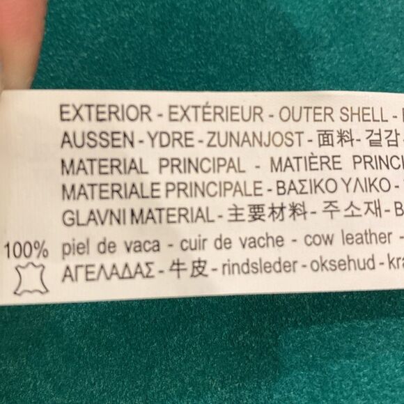 β¨ π β¨βZara Woman Emerald Green Chain Leather Crossbody Handbag β¨ - Picture 14 of 17